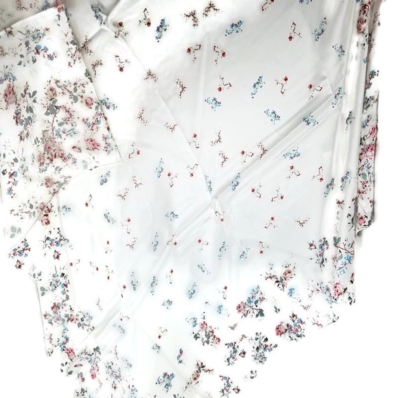 Wyoming Traders Wild Rag Charmeuse Garden Silk Western Scarf - 34.5" - Picture 2 of 3